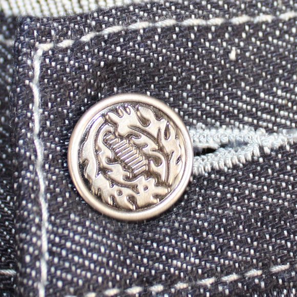 Authentic Jonathan Smith Customized Bespoke Carolina Black Jeans, Size 4… - Picture 7 of 8